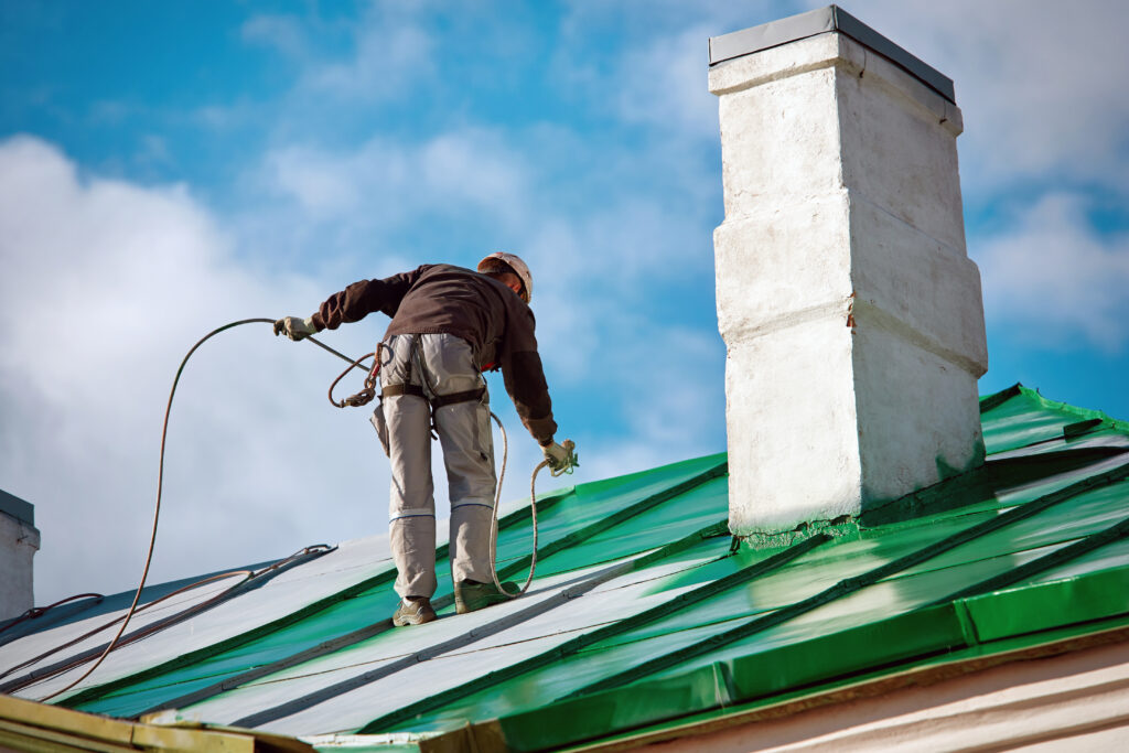 professional roof coating